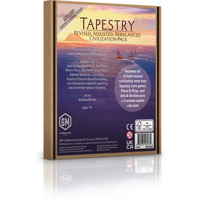 Tapestry: Revised, Adjusted, Rebalanced Civilization Pack