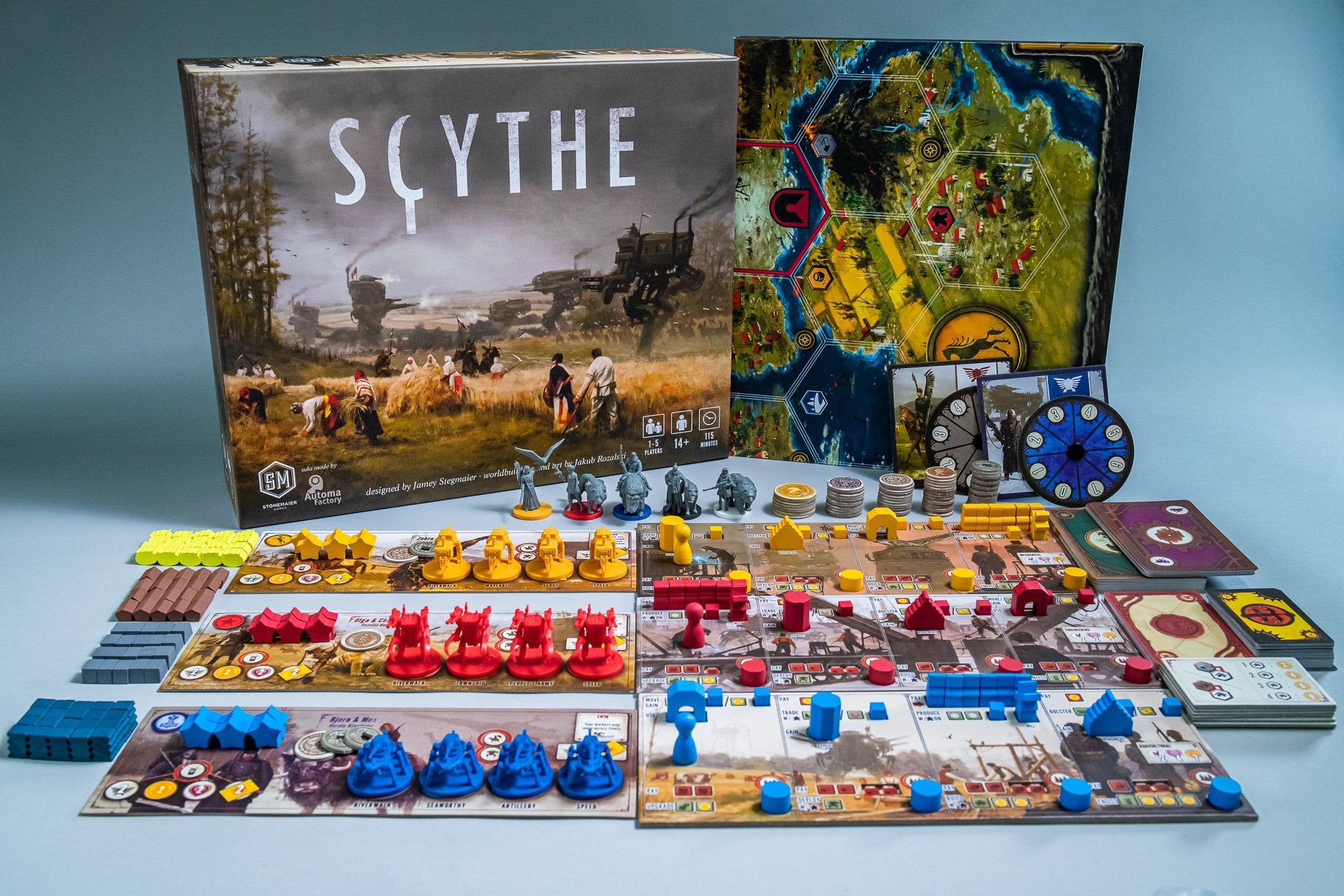 Scythe board and box