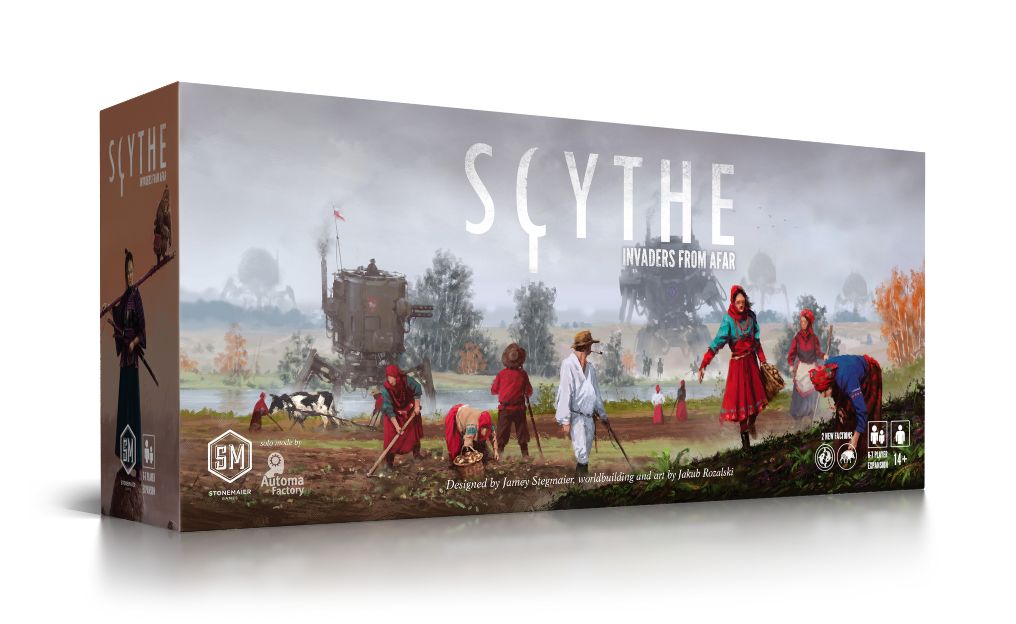 Scythe Board Game Stonemaier Games Ages buy 14+ Competitive 1 - 5 Players STM600